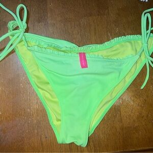 Victoria's Secret Neon Green Bikini Bottom